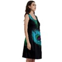 Shree Krishna, Feather, Lord, Rainbows Classic Skater Dress View3