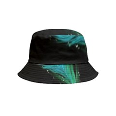 Shree Krishna, Feather, Lord, Rainbows Inside Out Bucket Hat (kids) by kyorashop23