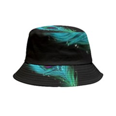 Shree Krishna, Feather, Lord, Rainbows Inside Out Bucket Hat by kyorashop23