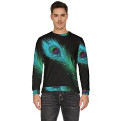 Shree Krishna, Feather, Lord, Rainbows Men s Fleece Sweatshirt by kyorashop23