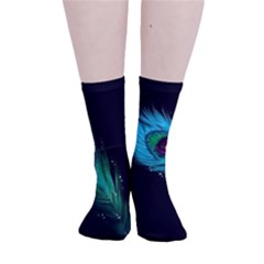 Shree Krishna, Feather, Lord, Rainbows Smooth Crew Length Tube Socks