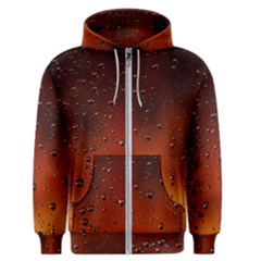 Water Drops, Lui, Amazing Men s Zipper Hoodie