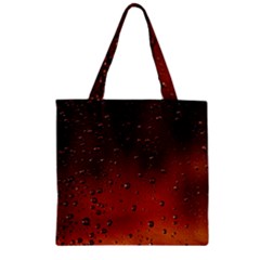 Water Drops, Lui, Amazing Zipper Grocery Tote Bag by kyorashop23