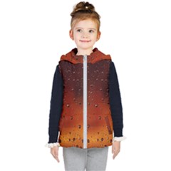 Water Drops, Lui, Amazing Kids  Hooded Puffer Vest