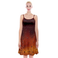 Water Drops, Lui, Amazing Spaghetti Strap Velvet Dress