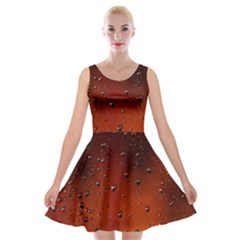 Water Drops, Lui, Amazing Velvet Skater Dress