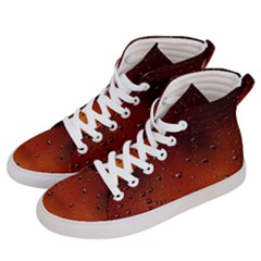 Water Drops, Lui, Amazing Men s Hi-top Skate Sneakers by kyorashop23