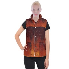 Water Drops, Lui, Amazing Women s Button Up Vest