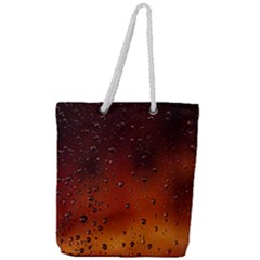 Water Drops, Lui, Amazing Full Print Rope Handle Tote (large) by kyorashop23