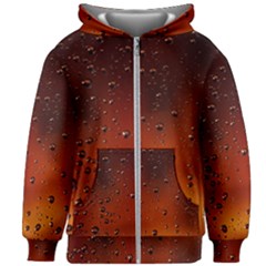 Water Drops, Lui, Amazing Kids  Zipper Hoodie Without Drawstring