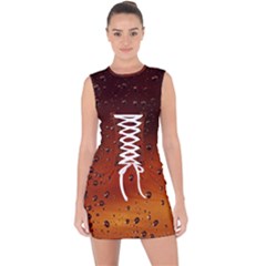 Water Drops, Lui, Amazing Lace Up Front Bodycon Dress by kyorashop23