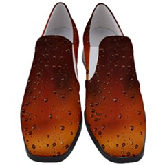 Water Drops, Lui, Amazing Women Slip On Heel Loafers by kyorashop23