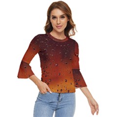 Water Drops, Lui, Amazing Bell Sleeve Top