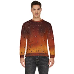 Water Drops, Lui, Amazing Men s Fleece Sweatshirt