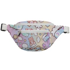 Usheen Carebears, Bears, Cat, Colorful, Cute, Pastel, Pattern Fanny Pack by kyorashop23