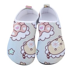 Usheen Carebears, Bears, Cat, Colorful, Cute, Pastel, Pattern Men s Sock-style Water Shoes by kyorashop23