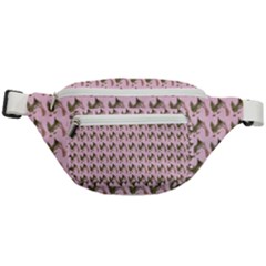 Fern Pattern 2 Pink Fanny Pack by snowwhitegirl