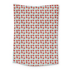 Kawaii Jam Pattern Aqua Medium Tapestry