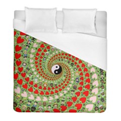 Love Avatars Characters Roles Yin Yang Duvet Cover (full/ Double Size) by Paksenen