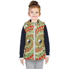 Love Avatars Characters Roles Yin Yang Kids  Hooded Puffer Vest