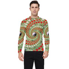 Love Avatars Characters Roles Yin Yang Men s Long Sleeve Rash Guard by Paksenen