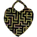 Mindset Stimulus Response Emotion Giant Heart Shaped Tote View1