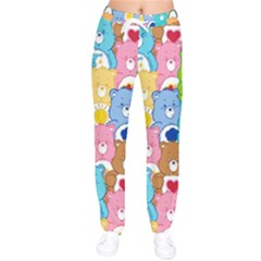 Care Bears, Adorable, Art Women Velvet Drawstring Pants