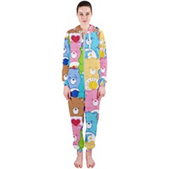 Care Bears, Adorable, Art Hooded Jumpsuit (ladies)