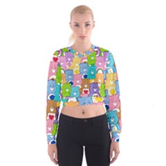 Care Bears, Adorable, Art Cropped Sweatshirt