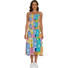 Care Bears, Adorable, Art Sleeveless Shoulder Straps Boho Dress by kyorashop23