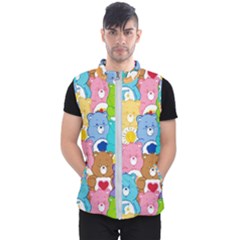 Care Bears, Adorable, Art Men s Puffer Vest