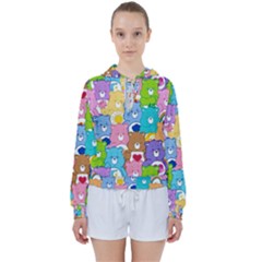 Care Bears, Adorable, Art Women s Tie Up Sweat