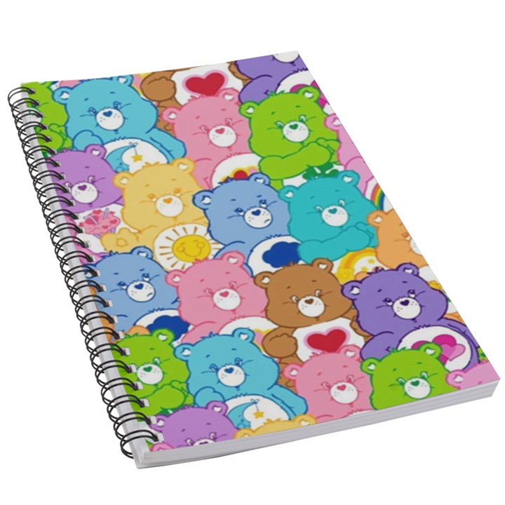 Care Bears, Adorable, Art 5.5  x 8.5  Notebook