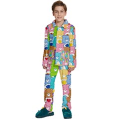 Care Bears, Adorable, Art Kids  Long Sleeve Velvet Pajamas Set by kyorashop23