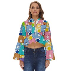 Care Bears, Adorable, Art Boho Long Bell Sleeve Top