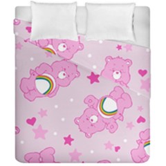 Cheer Bear Pink, Care, Care Bears, Cartoon Duvet Cover Double Side (california King Size) by kyorashop23