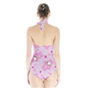 Cheer Bear Pink, Care, Care Bears, Cartoon Halter Swimsuit View2