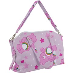 Cheer Bear Pink, Care, Care Bears, Cartoon Canvas Crossbody Bag by kyorashop23