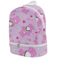 Cheer Bear Pink, Care, Care Bears, Cartoon Zip Bottom Backpack by kyorashop23