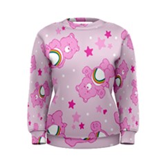 Cheer Bear Pink, Care, Care Bears, Cartoon Women s Sweatshirt