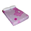 Cheer Bear Pink, Care, Care Bears, Cartoon Fitted Sheet (Full/ Double Size) View2