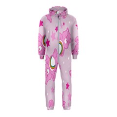 Cheer Bear Pink, Care, Care Bears, Cartoon Hooded Jumpsuit (kids)