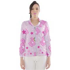 Cheer Bear Pink, Care, Care Bears, Cartoon Women s Windbreaker