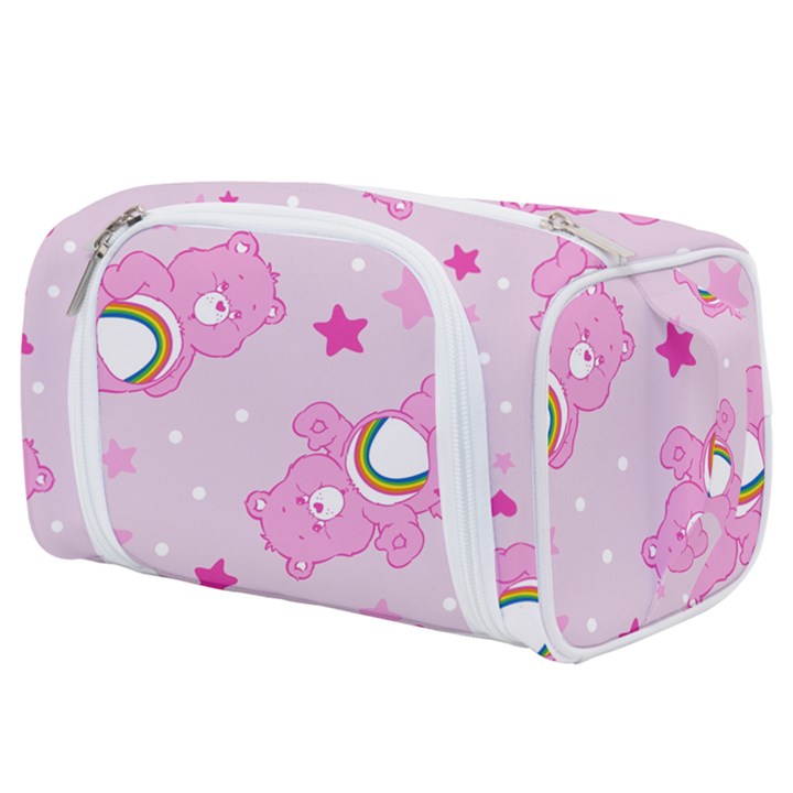 Cheer Bear Pink, Care, Care Bears, Cartoon Toiletries Pouch