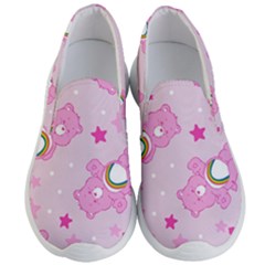 Cheer Bear Pink, Care, Care Bears, Cartoon Men s Lightweight Slip Ons by kyorashop23