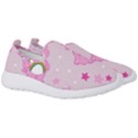 Cheer Bear Pink, Care, Care Bears, Cartoon Men s Slip On Sneakers View3