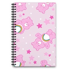 Cheer Bear Pink, Care, Care Bears, Cartoon 5 5  X 8 5  Notebook by kyorashop23