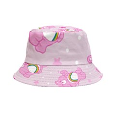 Cheer Bear Pink, Care, Care Bears, Cartoon Inside Out Bucket Hat by kyorashop23