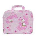 Cheer Bear Pink, Care, Care Bears, Cartoon MacBook Pro 13  Shoulder Laptop Bag  View4