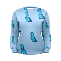 Dinosaur , Cute, Pastel, Women s Sweatshirt